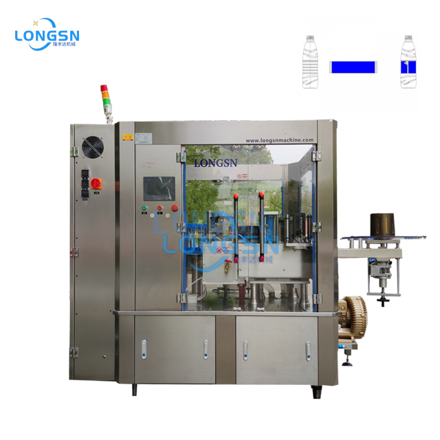 Máquina automática de etiquetado de adhesivos OPP de fusión en caliente para botellas