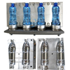 Máquina de moldeo por soplado de botellas de agua potable para mascotas de plástico semiautomática, precio