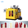 Máquina de moldeo por soplado de extrusión de bidón de botella de plástico HDPE PP de alta calidad Maquinaria de soplado